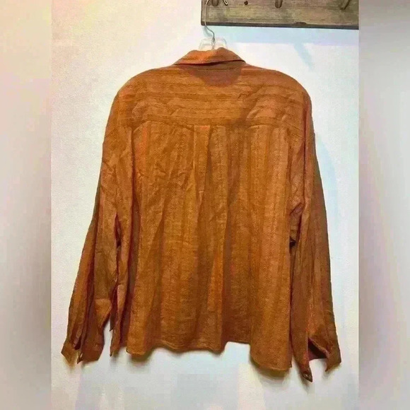 Loft size L women’s pullover button up - Picture 4 of 7